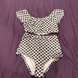 Unique Vintage 2 piece bathing suit